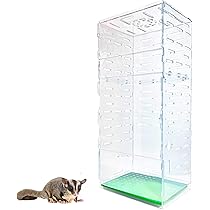Amazon | アクリルケージ 90cm 小動物用 モモンガ ケージ 飼育ケース 