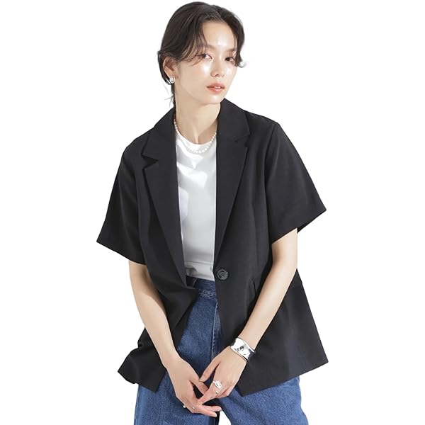 Amazon.co.jp: [ナノ・ユニバース] メランジドライ 半袖 ショート