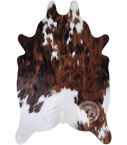 Amazon｜Sunshine Cowhides 100% 本物のヤギ皮ラグ - ベージュ
