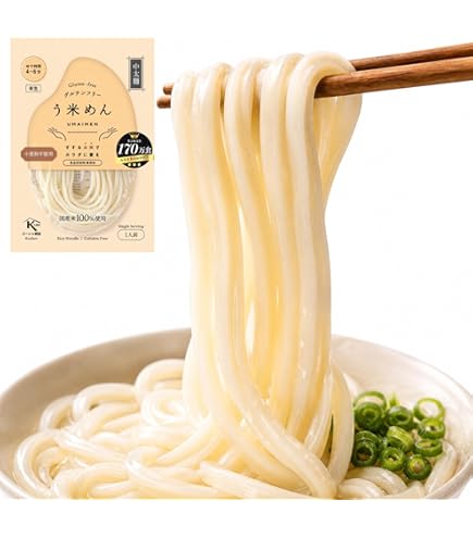 Amazon.co.jp: 【国産米100% グルテンフリー 】う米めん 米粉麺 6食分