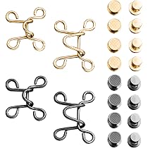 4 Sets Adjustable Nail-Free Waist 