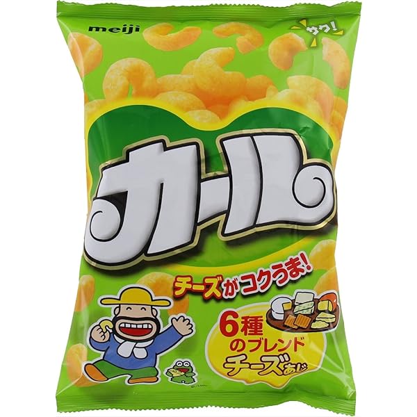 Amazon 明治 カールチーズあじ 64g 明治 スナック菓子 通販