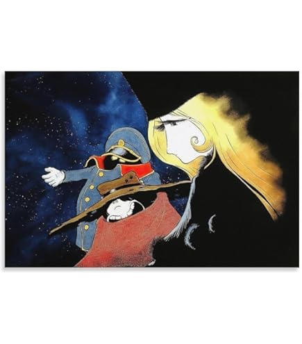 Amazon.co.jp: アニメ映画ポスター【銀河鉄道999 エターナル