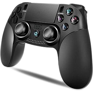 【2020年最新 アマゾン通販】 PS4 コントローラー MAXKU 無線 最新バージョン Bluetooth リンク遅…