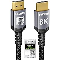 LANケーブル 4m 10k/8k UHD 48Gbps 高速 黒 LANケーブル 4m 10k/8k UHD 48Gbps 高速 黒