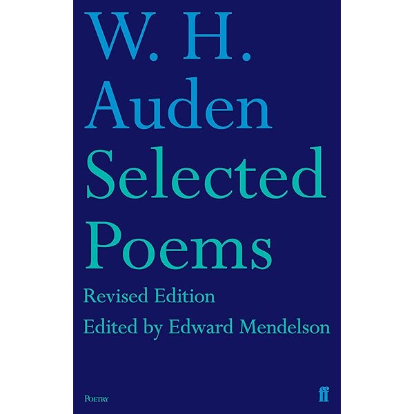 Amazon | Selected Poems of W. H. Auden (Vintage