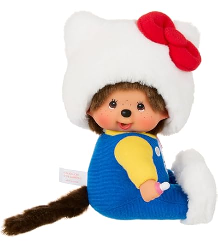 新品 Tie Dye plush Girl モンチッチ 3526 レア Monchhichi Tie-Dye