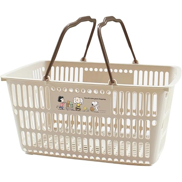 Amazon.co.jp: 錦化成 エコバスケット10 ベージュ 幅49.5×奥行35