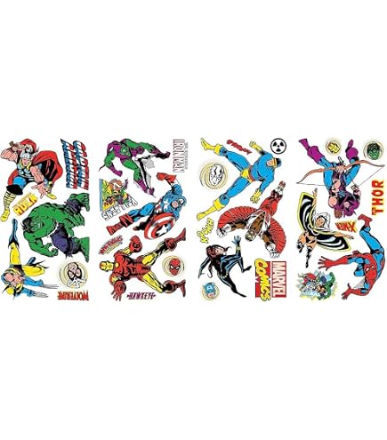 Ms Marvel Peel And Stick Wall Decals - Removable Room Decor For Kids - View #9