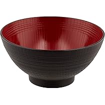 Amazon.co.jp: イシダ 日本製 汁椀 刷毛目内朱 大 PC万能椀 67747