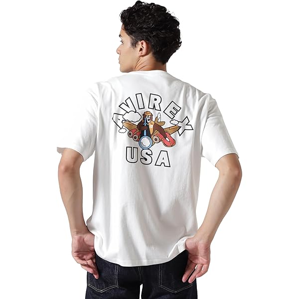 Amazon.co.jp: [Avirex] [アヴィレックス]USS FORT SNELLING T-SHIRT