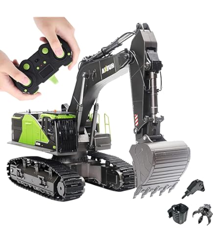 Amazon.co.jp: Huina 1593 ラジコンショベル 大人用 完全機能 1
