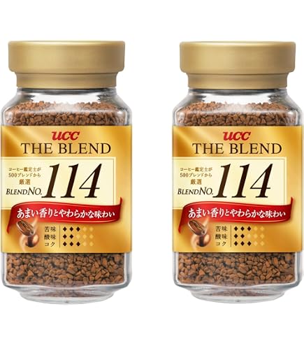 Amazon.co.jp: ザ・ブレンド 114 瓶 70g【インスタントコーヒー
