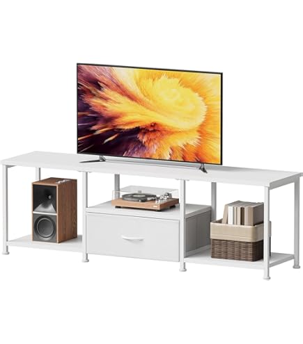 【数量限定】フリノ(Furinno) Justシリーズ ワイドテレビ台 ホワイト Amazon.co.jp: Furinno JUST テレビ台 2段 工具不要 ミッドサイズ