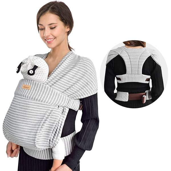 Hybrid Wrap Boppy ComfyGrow Baby Carrier 3-Position Ergonomic
