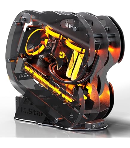Amazon.co.jp: Azza Cube Mini 805 Innovative Mini-ITX Computer Case