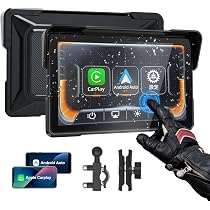 Amazon.co.jp: ATOVANKA 7インチバイク スマートモニター｜完全