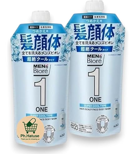 メンズビオレ ONE オールインワン全身洗浄料 超絶クール グリーン香り