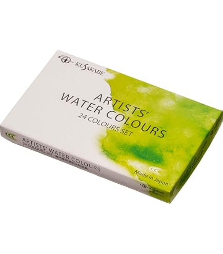 Amazon | クサカベ(KUSAKABE) 透明水彩絵具 和彩 36色セット 5ml
