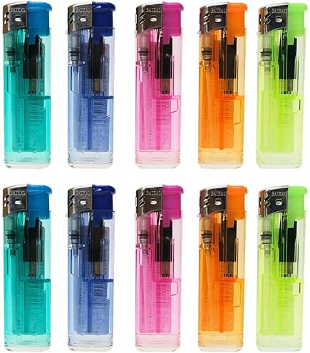 Amazon.co.jp: (フリント式ライター)合計5個 電子ライター/使い捨て