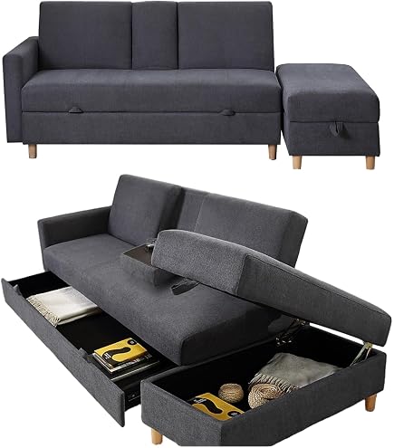 Amazon｜IKEA/イケア BALKARP/バルカルプ：ソファベッド クニーサ