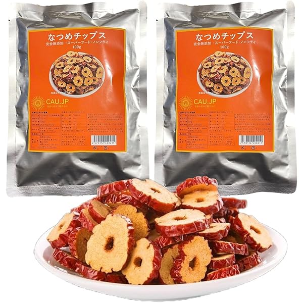 【なつめ】 Amazon.co.jp: 神戸物産 なつめチップス 80g×3袋セット【砂糖不