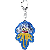 ドラクエ　スライム　レザー　キーホルダー　スマイルスライム　〈ブルー〉 ドラゴンクエスト レザーキーホルダー スライム スマイル