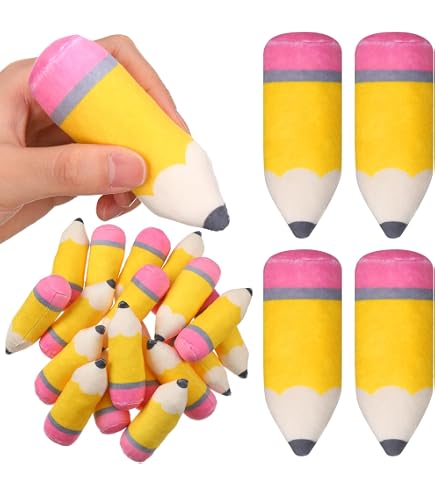 Aurora Palm Pals Tike Pencil Plüschtier – Gelb, Ca. 12,7 Cm, Handflächengroß | Süßes Sammelspielzeug