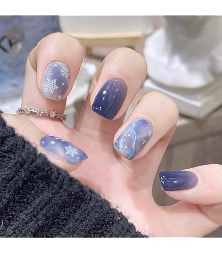 Amazon | ネイルチップ ショート ラウンド 24枚入 つけ爪