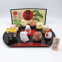 Amazon.co.jp: 四日市ばんこ焼 【日本製】 十二支置物 干支