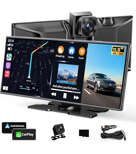 Amazon.co.jp: VANBAR ディスプレイオーディオ 11インチ 4Kドラレコ
