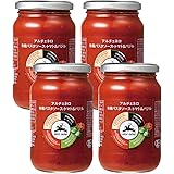 Alcenero 有機パスタソース・トマト&バジル 350g ×4セット