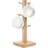 不二貿易 マグカップツリー ナチュラル 木製 ボヌール 94377