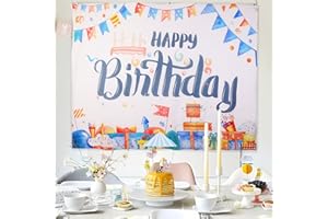 Sea Land Air 誕生日タペストリー バースデイ壁飾り 誕生日背景 誕生日壁掛け パーティーグッズ BIRTHDAY