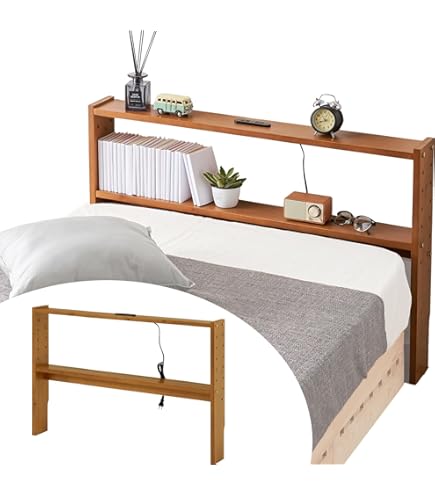 Amazon｜タンスのゲン パレットベッド専用 多機能宮棚 単品 2枚 追加用