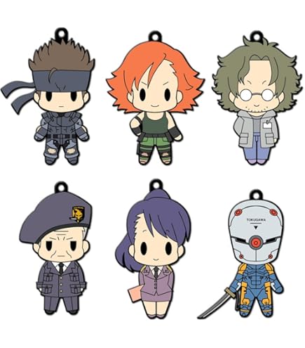 Amazon.co.jp: D4 メタルギアソリッド ラバーキーホルダー