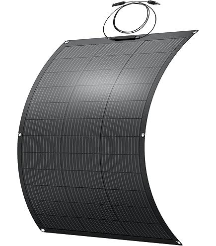 Amazon.co.jp: EcoFlow 100W ソーラーパネル 柔性 据置型 フレキシブル