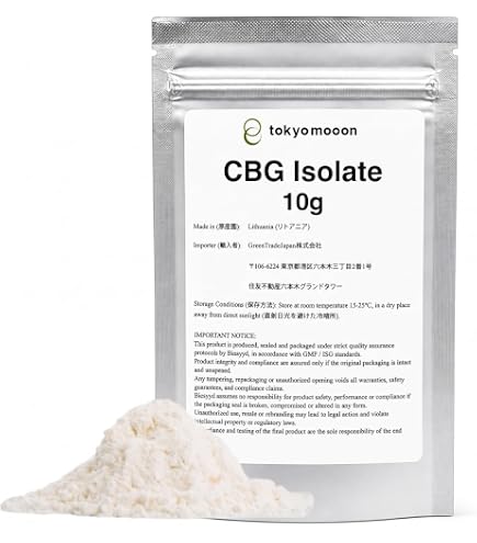 Amazon.co.jp: tokyo mooon CBD アイソレート パウダー 原料 100g