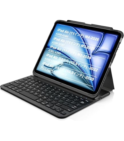Amazon.co.jp: CHESONA iPad Air 11インチケース キーボードM3/M2