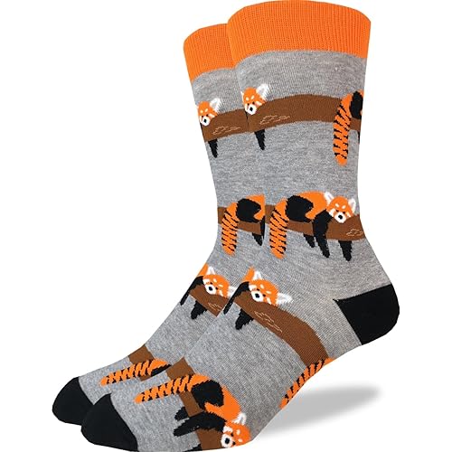 Good Luck Sock Men's Fish and Ocean Animal Socks, Adult