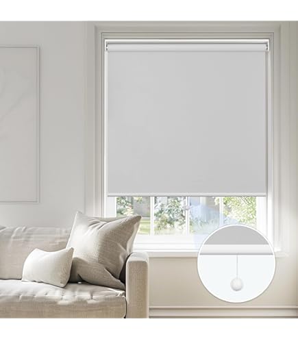 Amazon｜TOMOYASU ロールスクリーン □アイボリー ▽幅68cm ▽丈