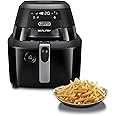 De'Longhi IdealFry Digital Hot Air Fryer FH2394BK 1400W Low-Oil/Fat Fryer Black Capacity for 1.5Kg of Fresh Potatoes or 1.25K