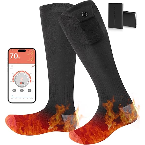 【人気商品】電熱ソックス 電熱靴下 Ziifun ヒーター靴下 4000mAhバ Amazon.co.jp: 電熱ソックス 電熱靴下 Ziifun ヒーター靴下