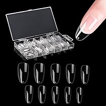 ひろ まつ ネイルチップ　測定チップ2種 Amazon | Annhua ネイルチップ クリア 270枚入り ネイル長さだし