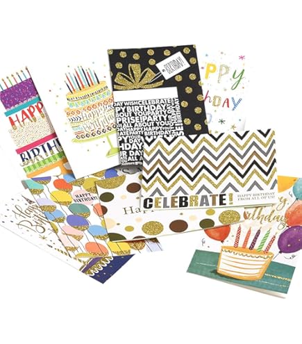 Amazon | バースデーカード 誕生日カード おしゃれ (40枚セット 封筒