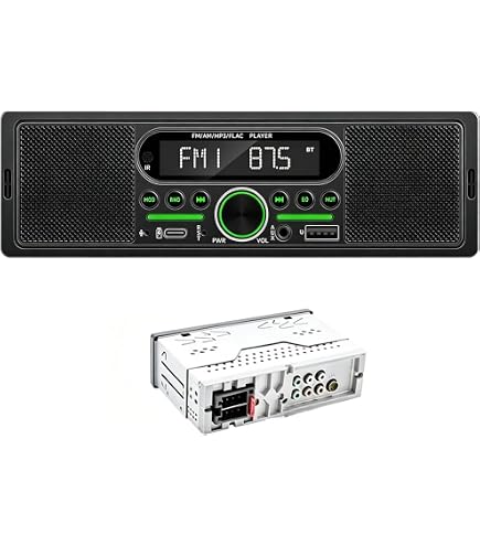 Amazon.co.jp: ZXMシングルDINカーオーディオシステムは、MP3