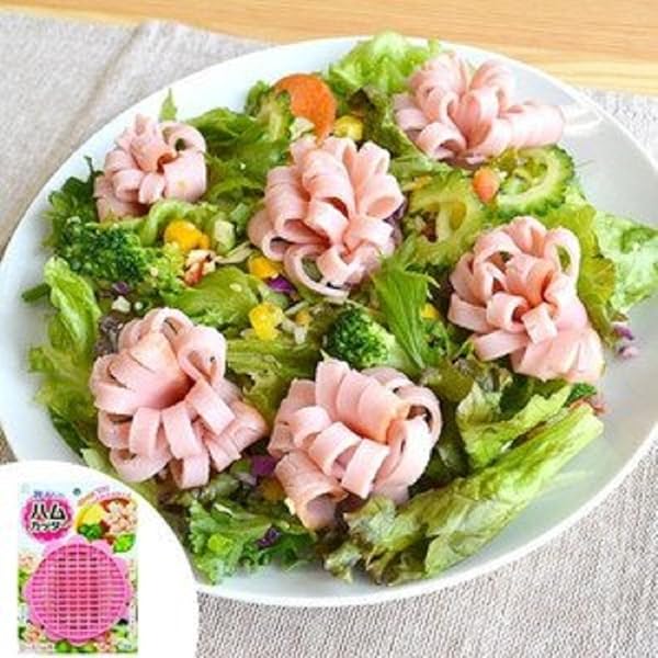 Amazon ハムカッター お弁当グッズ 押すだけ ハムカッター ロースハム用 お弁当グッズ デコ弁 Kokubo キッチン用品