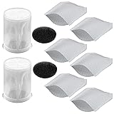 Aolleteauフィルター マキタ 掃除機用 フィルター は XLC02RB1WおよびXLC02ZB 18V LXTのCL070D、CL100D、CL106FD、CL110D、CL140FD、CL141FD、CL180FD、CL181FDリチウムイオンコンパクトコードレス掃除機と互換性があります