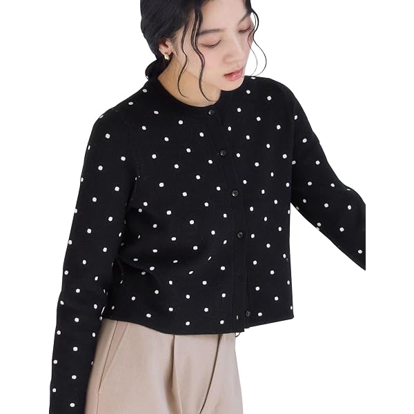 Amazon | [ノップドゥノッド] Cielタックショルダースタンドカラー