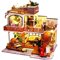 Amazon | ドールハウス完成品 ミニチュアハウス インテリア 海の Amazon | ドールハウス完成品 ミニチュアハウス インテリア 海の